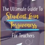 Student Loan Forgiveness for Teachers