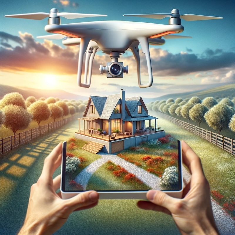 Drone Photography Side hustle for men: Drone Photography | Source: DALL-E