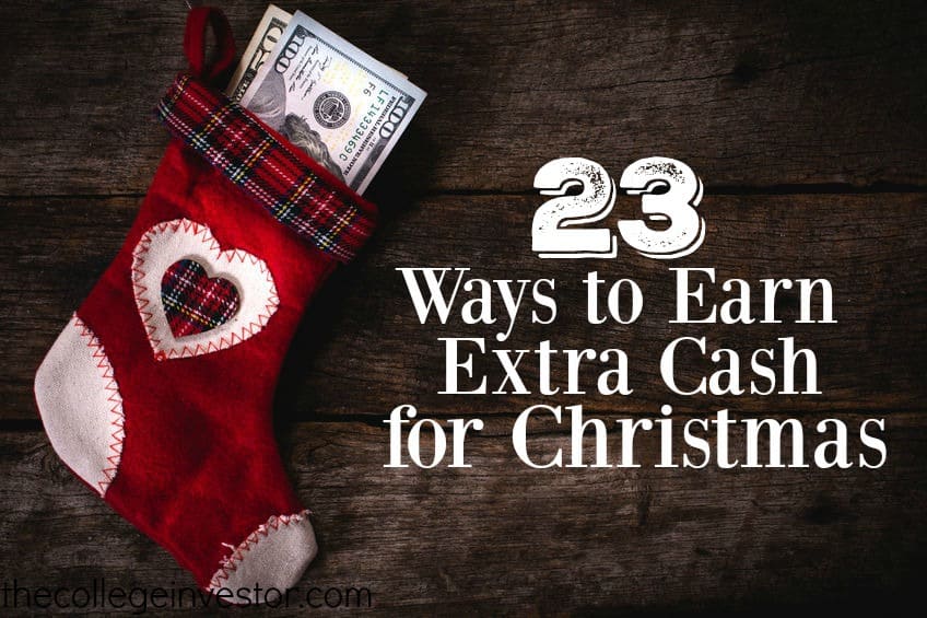 earn extra cash for christmas There are still a few weeks before Christmas which means you still have time to earn extra cash for Christmas shopping. Here are 23 ideas to try. | Source: The College Investor