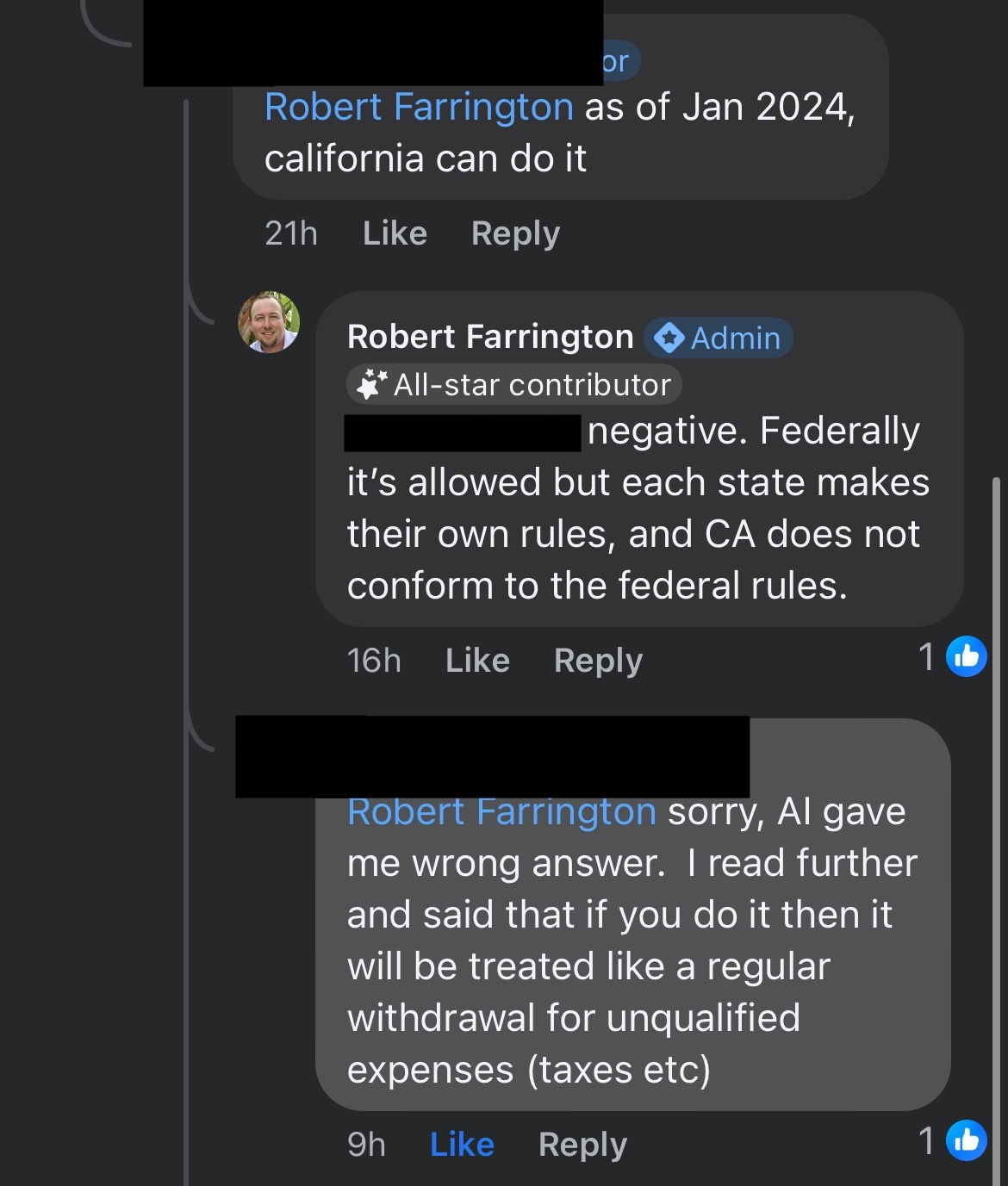 FB Group Questions Example of a FB Group Question