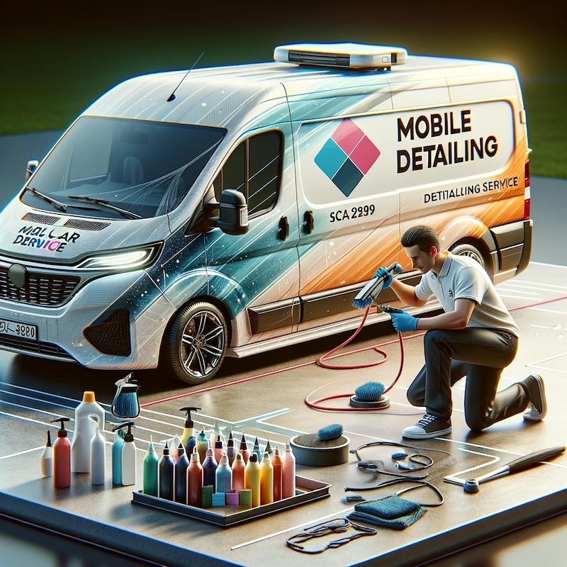 Mobile Car Detailing Service Mobile Car Detailing Service | Source: DALL-E