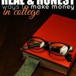 Our list of over 100 real and honest ways to make money in college!