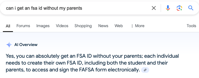 Can I Get An FSA ID Without My Parents Can I Get An FSA ID Without My Parents?