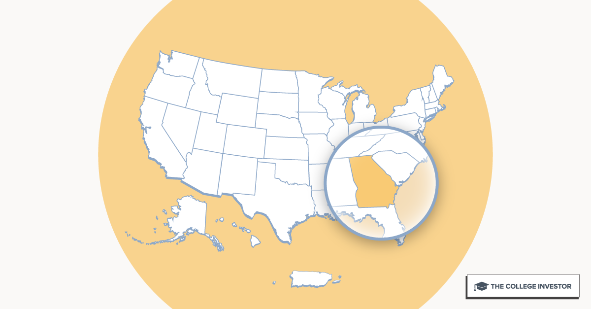 CollegeInvestor_1200x627_Infographic_ 50 + 2 Individual State Call Outs_Georgia Georgia 529 Plan Rules