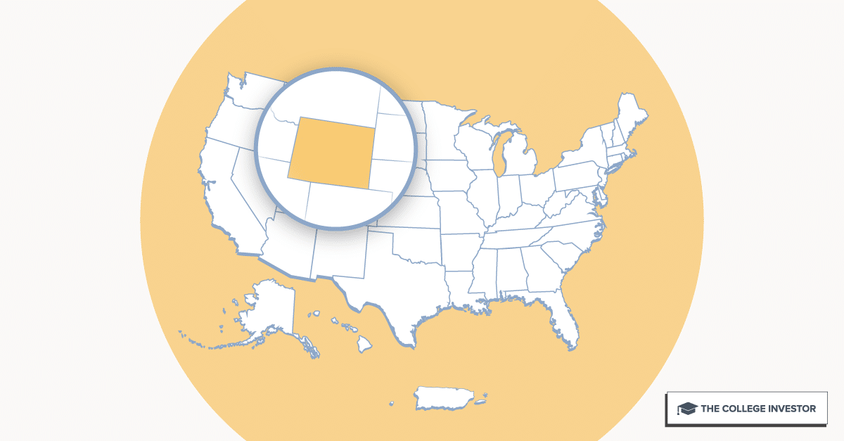 CollegeInvestor_1200x627_Infographic_ 50 + 2 Individual State Call Outs_Wyoming Wyoming Student Loan And Financial Aid Programs