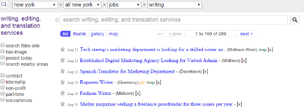 craigslist find writing jobs on craigslist | Source: The College Investor