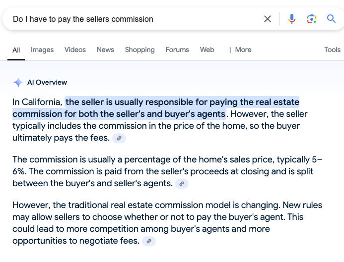 Do I Have To Pay The Sellers Commission Do I Have To Pay The Sellers Commission?