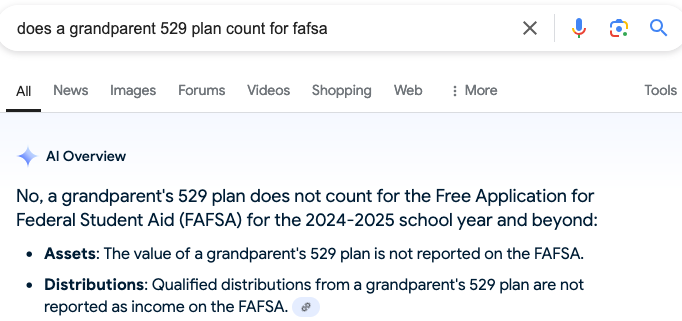Does a Grandparent 529 Plan Count For FAFSA Does a Grandparent 529 Plan Count For FAFSA