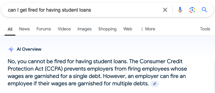 Fired for student loans Can You Get Fired For Student Loans?