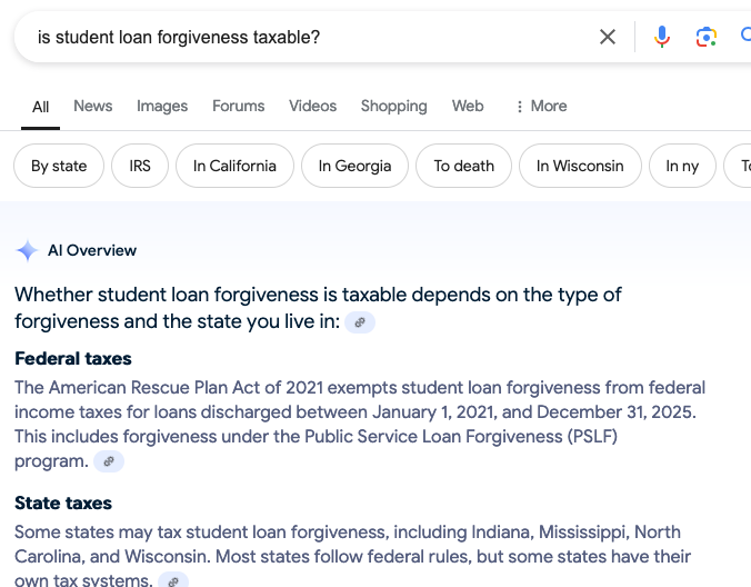 Is student loan forgiveness taxable Is Student Loan Forgiveness Taxable?