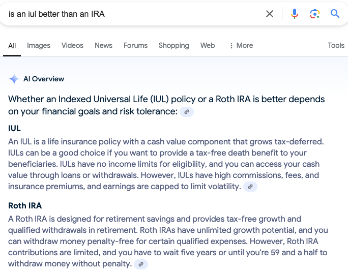 IUL vs IRA Is An IUL Better Than An IRA?
