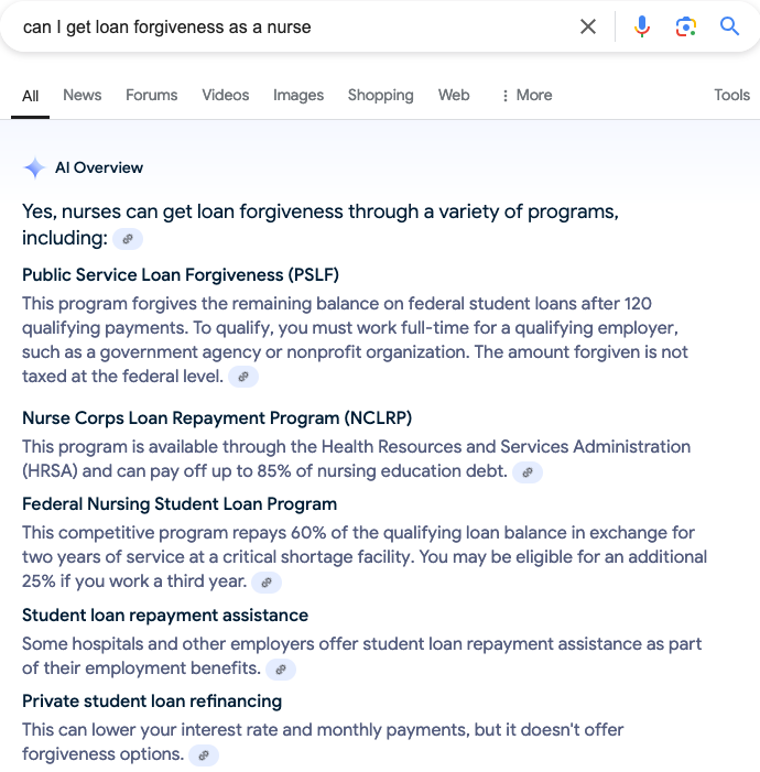 Loan Forgiveness As A Nurse Can I Get Student Loan Forgiveness As A Nurse?