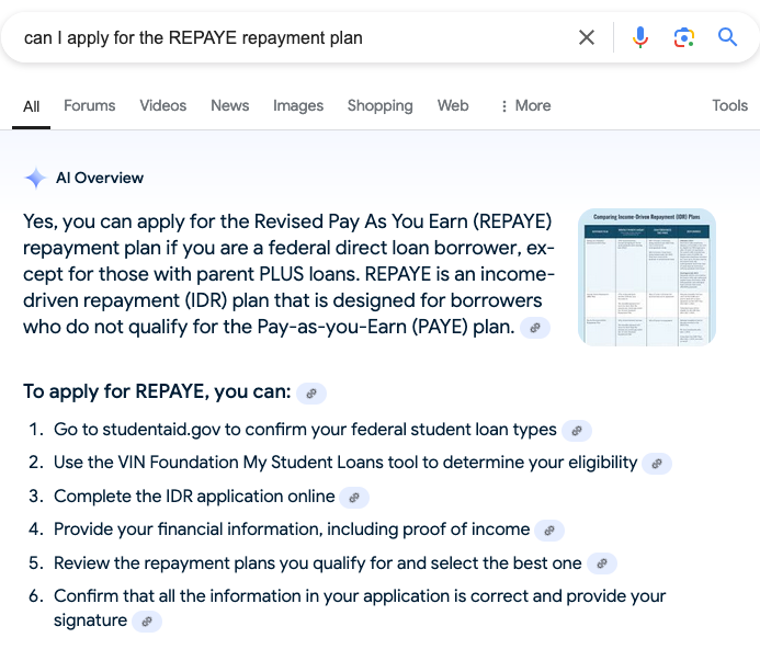 REPAYE Can I Apply For The REPAYE Repayment Plan?
