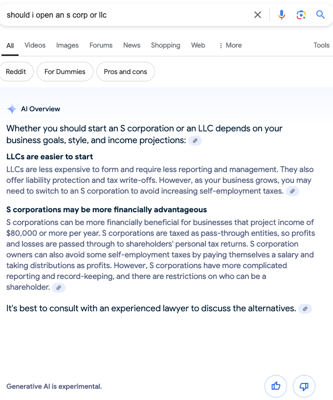 S Corp or LLC Should I Open An S Corp Or LLC?
