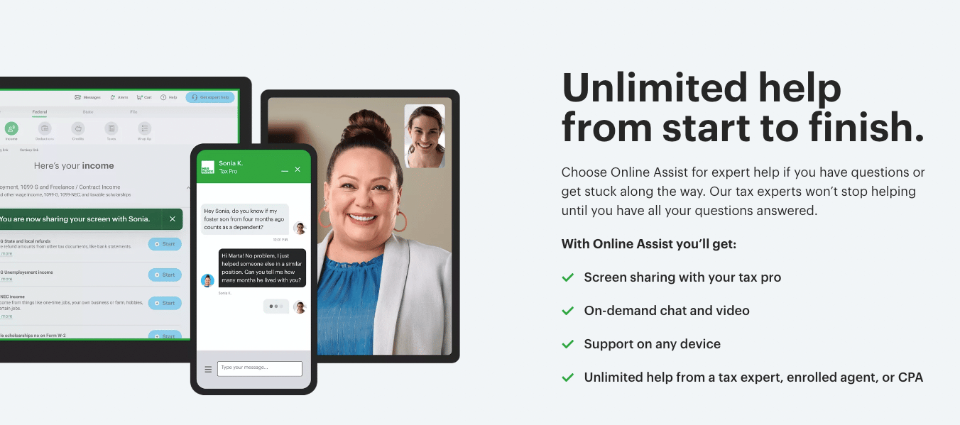 Screen Shot 2022-11-01 at 2.23.54 PM H&R Block review: tax assist program