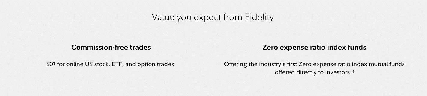 Fidelity low costs Fidelity Review: Low Costs