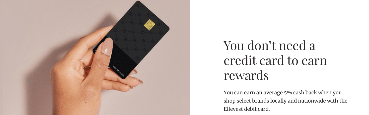 Ellevest debit card cash back Ellevest debit card cash back