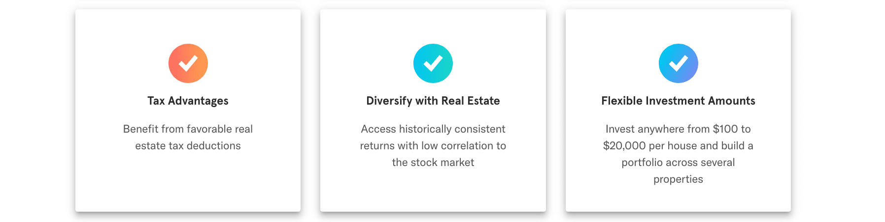 Arrived Homes benefits Arrived Homes benefits | Source: The College Investor