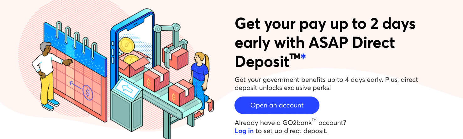Go2bank early direct deposit Go2bank early direct deposit | Source: The College Investor