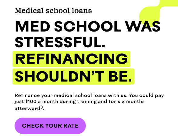 Splash Medical Refinancing Loans Options Splash Medical Refinancing Loans Options | Source: The College Investor