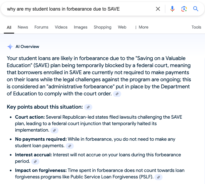 student loan forbearance due to SAVE Why Are My Student Loans In Forbearance Due To SAVE?