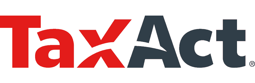 TaxAct Logo free tax software: taxact