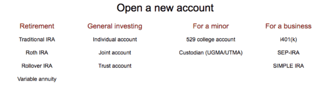 Vanguard Account Types Vanguard Review: Account Types