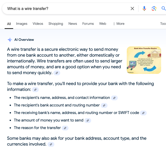 What Is a Wire Transfer (not image from The Balance) What is a wire transfer