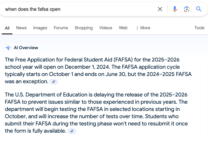 When does the FAFSA open When Does The FAFSA Open?