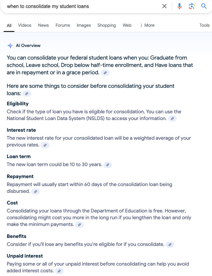 When To Consolidate My Student Loans When To Consolidate My Student Loans